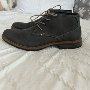 Varese Gobi II Chukka Gray Boots Mens Size 12M Ankle Lace Up Faux Suede 350150